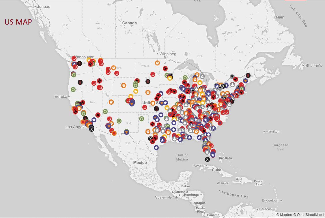 917 Hate Groups are Currently Operating in the U.S.