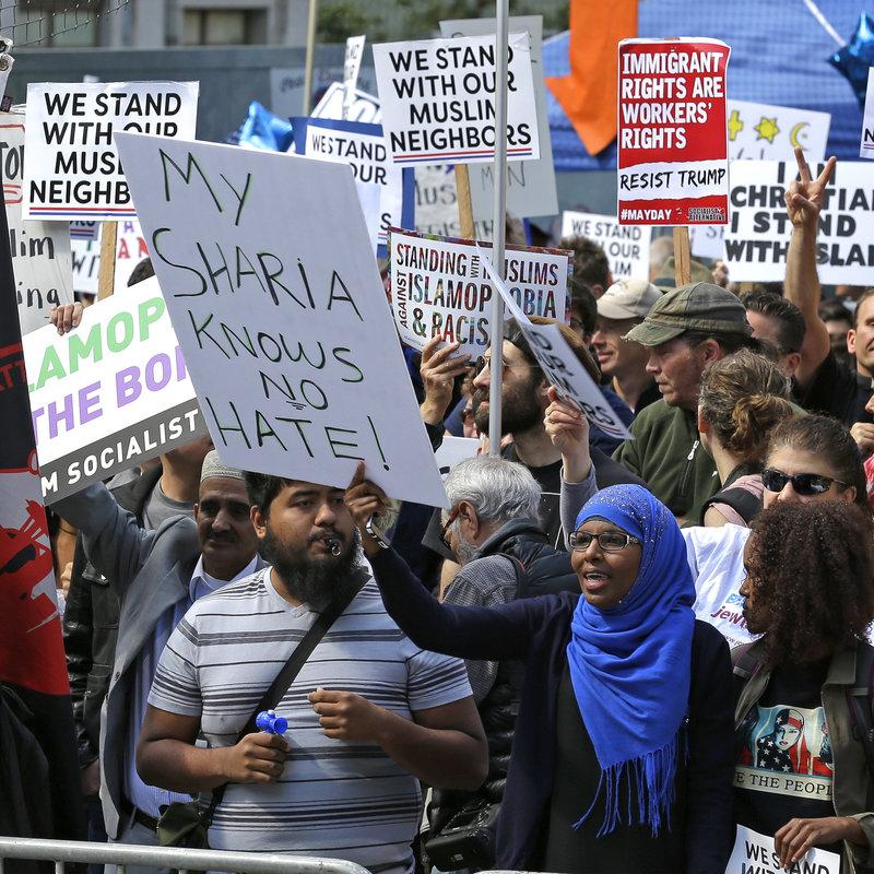 'Anti-Sharia' Marchers Met With Counter-Protests Around The Country