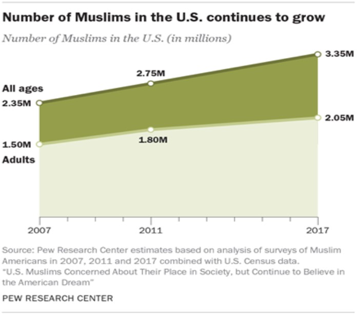 Demographic portrait of Muslim Americans
