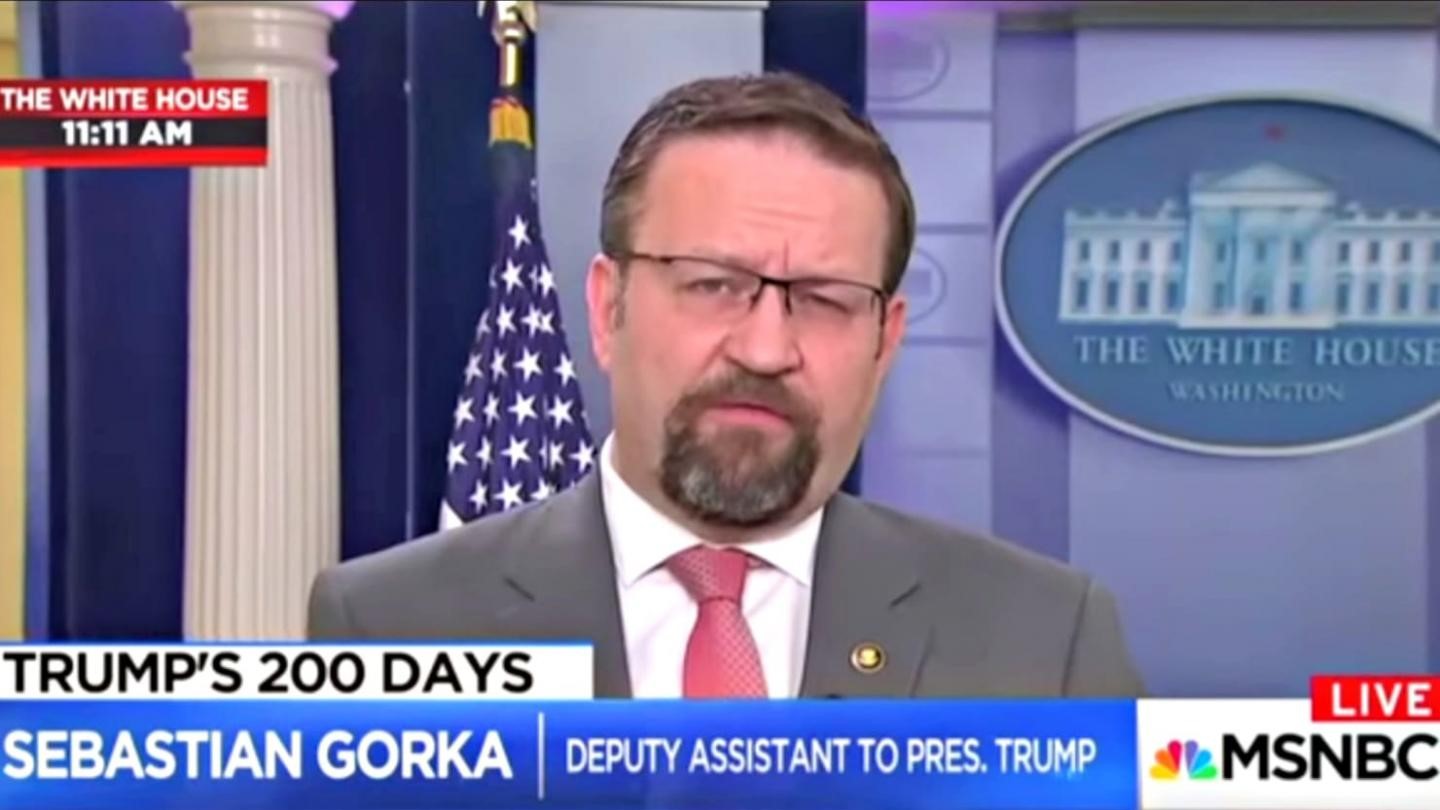 MUSLIM LEADERS CONDEMN WHITE HOUSE OFFICIAL GORKA'S CLAIM MOSQUE ATTACK COULD HAVE BEEN 'FAKE'