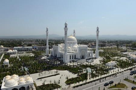 Russia's Chechnya inaugurates what it says is Europe's largest mosque
