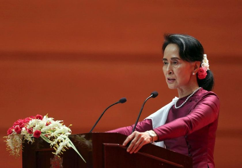 A tarnished Aung San Suu Kyi comes to The Hague to defend Myanmar against genocide charges